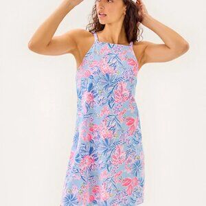 Lilly Pulitzer Kyleigh Dress Elephant Splash - XS - New with Tags
